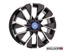 Renault Clio R16 4x100 alloy wheels 4x16 inch 6.5J Black polished Felgen NEW