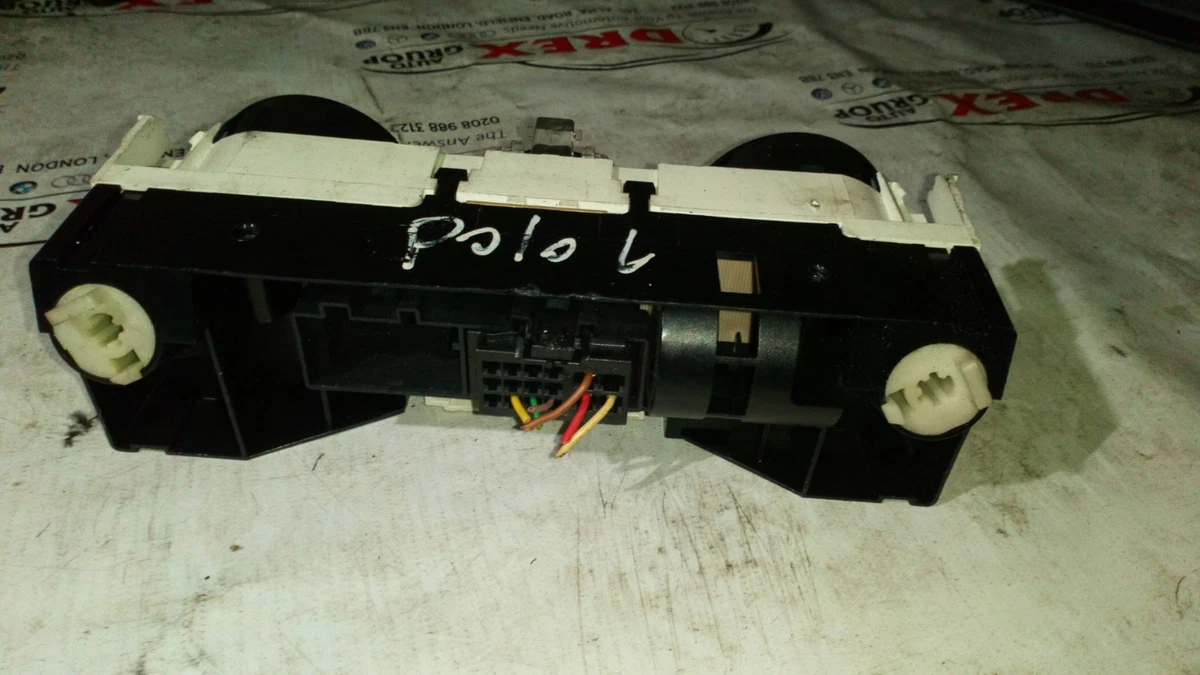 VW FOX POLO 1.2 HEATER CLIMATE CONTROL PANEL SWITCHES 6Q0819045T | eBay