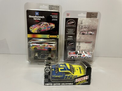 Lot of 3 Dale Earnhardt #3 Cars 2000 Peter Max 1/64 Total Concept, 15 Wrangler 