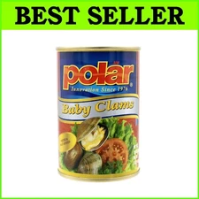 Whole Baby Clams - Gourmet 10-Ounce Pack of 12 for Culinary Excellence