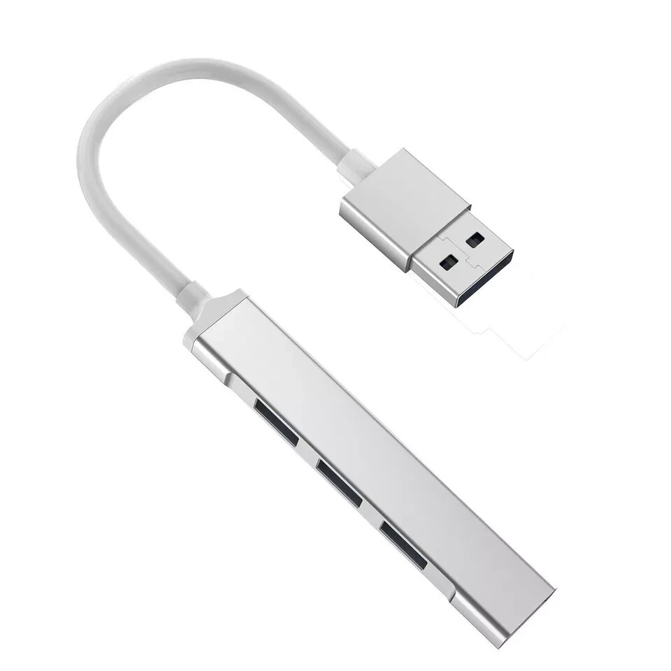 USB 3.0 Hub 4-Port USB Hub USB Splitter USB Expander for Laptops Flash Drive HDD