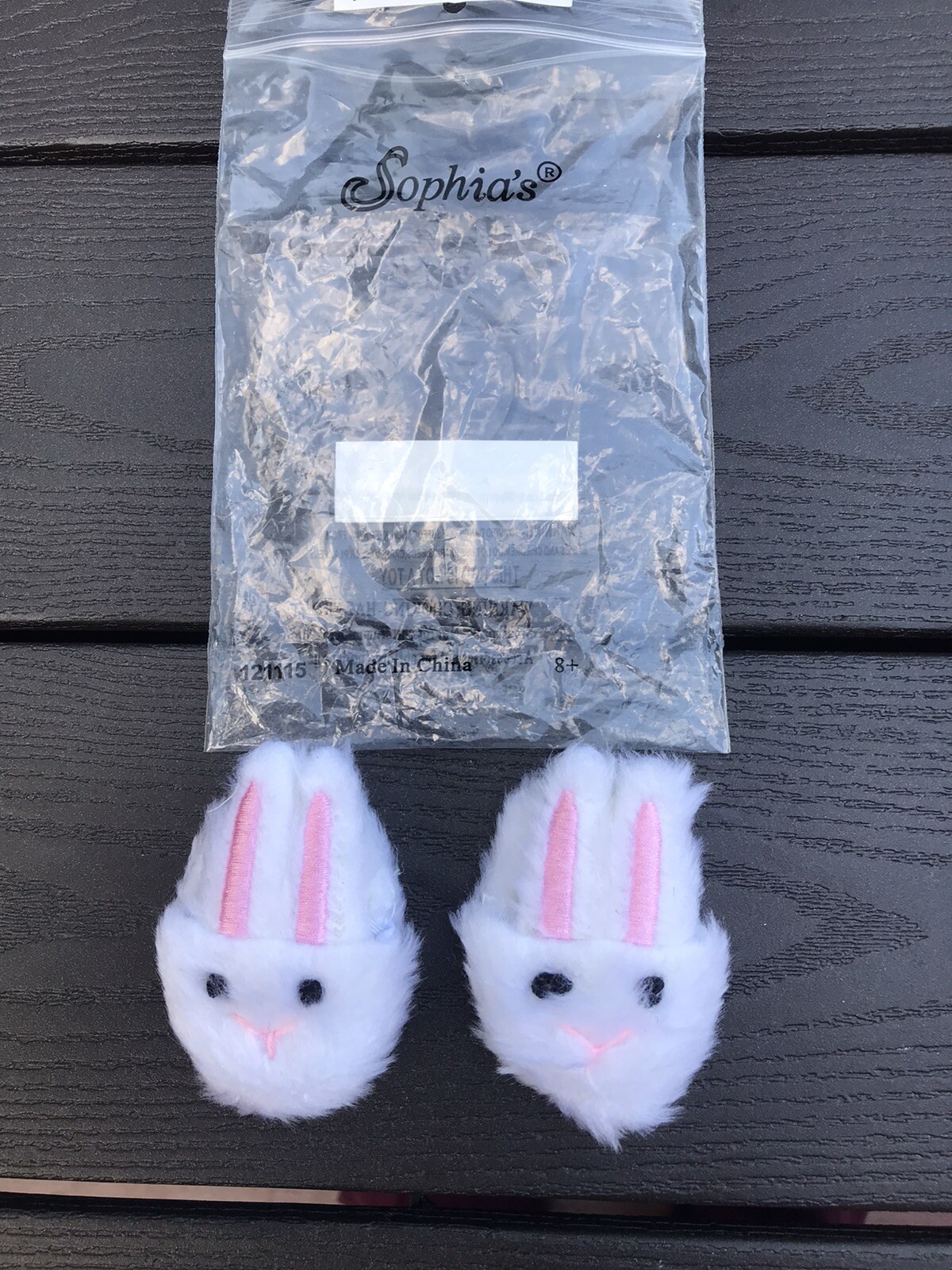 SAOLA bambola bambina americana coniglietto pantofole solo bambola non inclusa