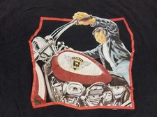 VINTAGE 90' JOE CAMEL CIGARETTE PROMO SUN FADED SHORT SLEVEE T-SHIRT SZ XLARGE