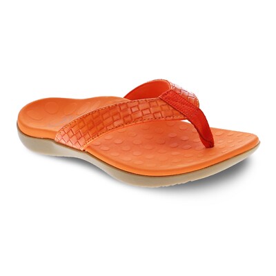 Scholl Orthaheel Orthotic Sonoma Supportive Thong (Smooth White
