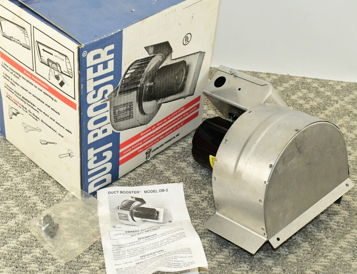Tjernlund Duct Booster Fan Model DB-2 275 CFM 5