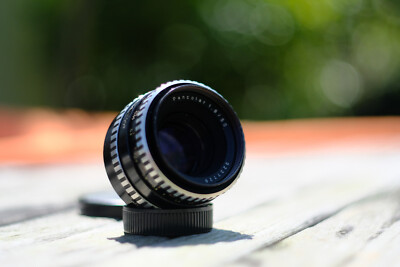 Carl Zeiss Jena Pancolar 50/1.8 ''Zebra'' M42 Aus Jena declicked vintage lens DDR