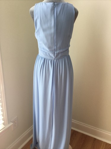 Gianni Bini Maxi Dress Size 4 New W Tags Sleeveless Blue Green - Picture 5 of 9
