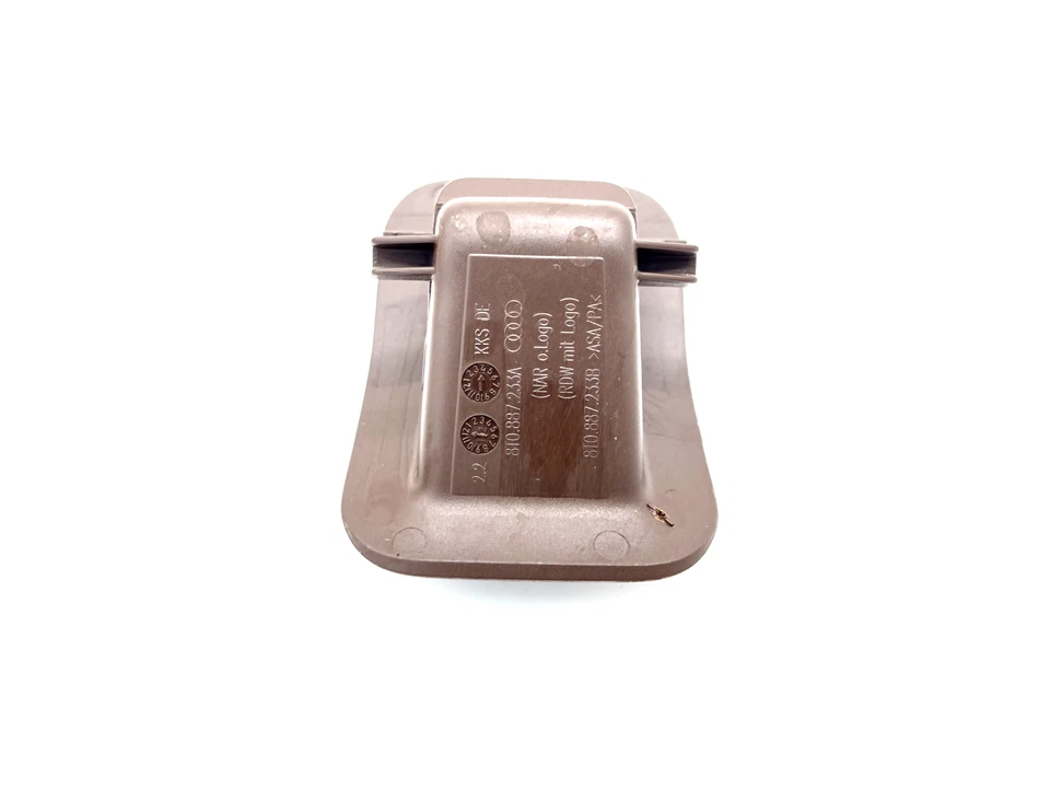 AUDI A4 S4 A5 S5 RS5 2008-2017 ASIENTO DE BANCO TRASERO NIÑO GANCHO CUBIERTA MARRÓN OEM Foto 4 de 4