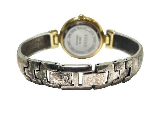 Ecclissi Two Tone .925 Sterling Silver 32310 Quartz Watch 28mm - Picture 2 of 4