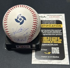Ukyo Shuto Signed 2026 World Baseball Classic Autographed Kanji Auto JSA COA