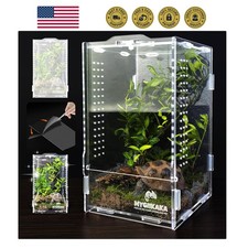 Acrylic Jumping Spider Habitat, Insect Terrarium, Bug Enclosure, Praying Mant...