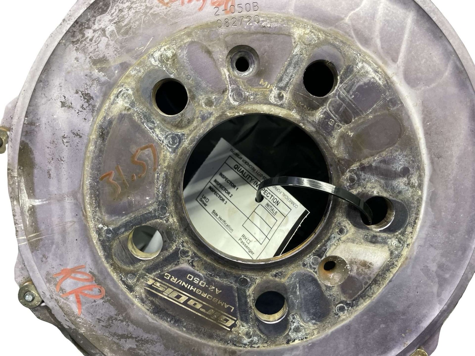 Lamborghini Huracan 2017 Rear Brake discs Set