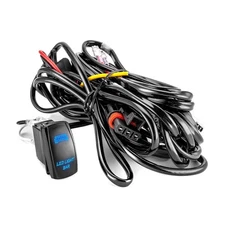WeiSen 300W Plug & Play LED Light Bar Wiring Harness Kit with Pulse Power