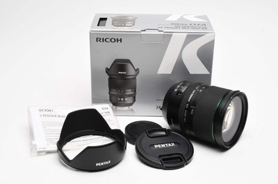 Pentax HD D-FA 24-70mm F2.8 SDM WR ED Lens, Hood, Box, Great!