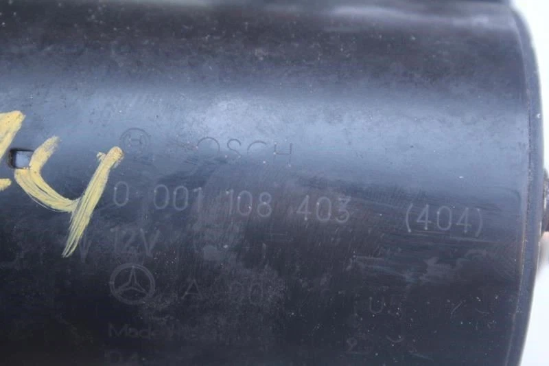 Mercedes C240 W203 2005 motor de arranque 73 k millas 0001108403 Foto 3 de 4