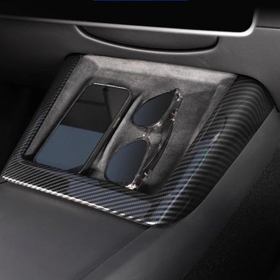 Car Charging Station Trim Strips Console Charging Decorative Frame for Vehicle