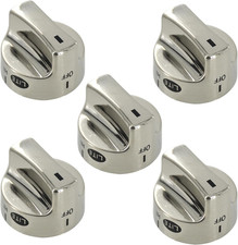 5Pcs 318282310 Kenmore Range Knob Replacement Compatible Kenmore Gas Cooktop