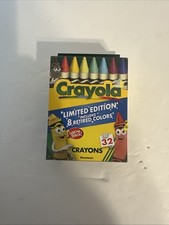 Limited Edition Retired Crayons 2025 Hard To Find 32 Pack With 8 Retired Colors