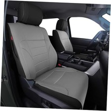 Custom Fit Tundra Seat Full Set for 2022-2026 CrewMax Double Cab Black Grey