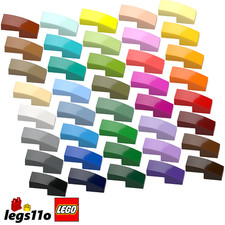 LEGO 11477 / 3593 Pack of 1x 2x 4x 8x - Slope 1x2 Curved NEW