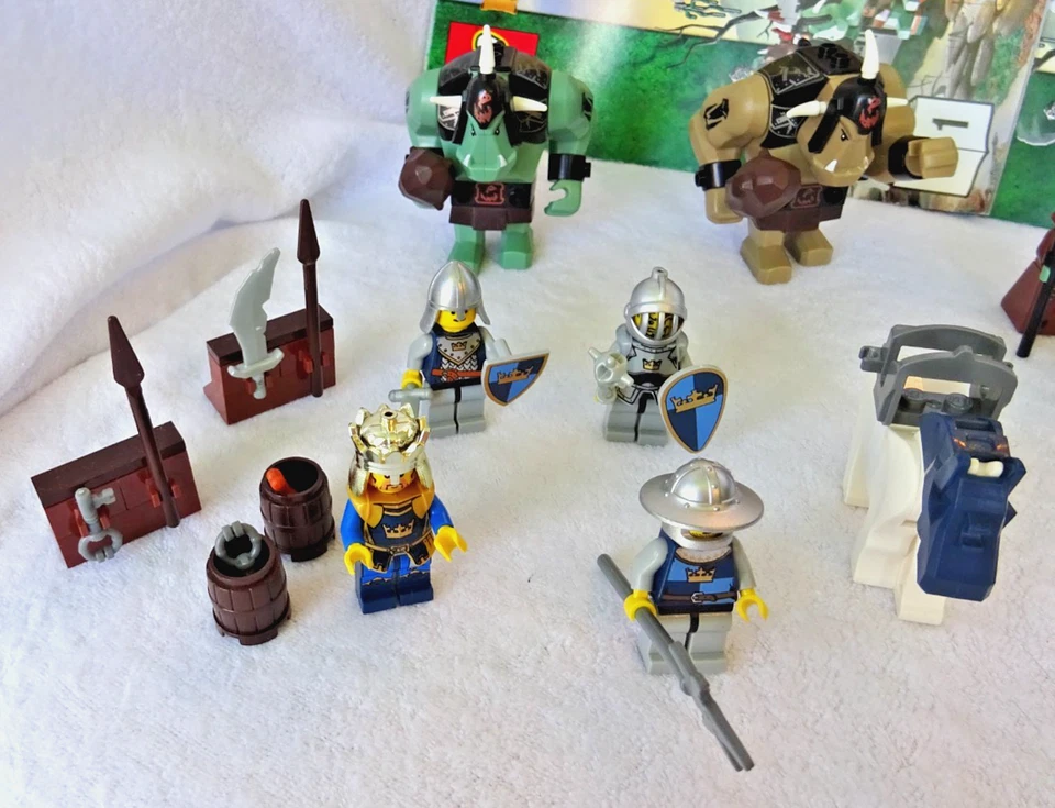 LEGO Castle: Bergfestung der Trolle (7097) | komplett, mit Anleitung - Bild 3 von 4