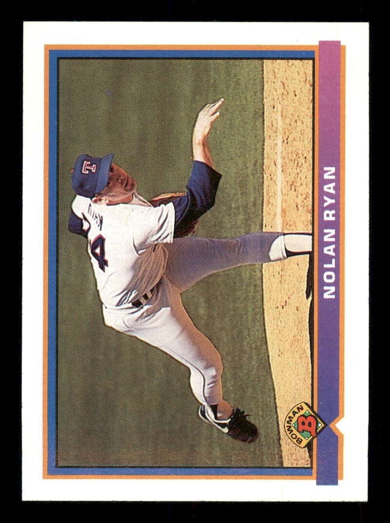 1991 Bowman #280 Nolan Ryan Rangers HOF 