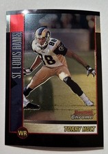 2002 Bowman Chrome Torry Holt St. Louis Rams #31