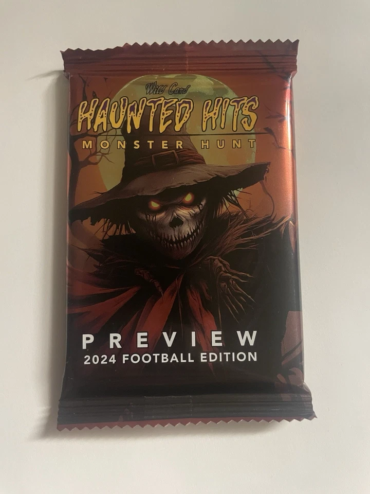2024 Wild Card Haunted Hits Turf Monster Hunt Factory Sealed 1 Card /5 Or Less
