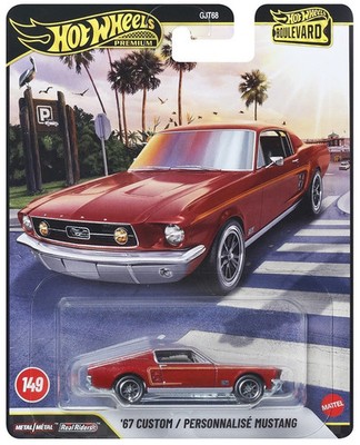 1967 Ford Mustang Custom *** Hot Wheels Boulevard 978G 1:64