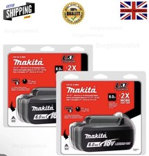 ✅2x ✔️ Makita 6ah 18v Li-ion Power Tool Battery BL1860B Battery With ⭐️
