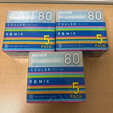 MAXELL MD 80 COULER MD MiniDisc lot of 15 JAPAN