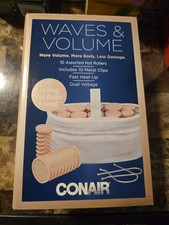 Conair Waves Volume Compact Hot Rollers 3 1 1/4-inch 3 1-inch 4 3/4-inch B020
