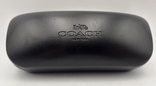 Coach Black Case Authentic Eyewear Case: w/ Sealed Cloth Wipe, Preowned