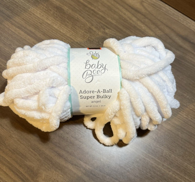 Baby Bee ADORE-A-BALL SUPER BULKY Yarn ANGEL 100 % Polyester 3.5oz/ 38yds
