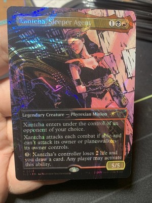 HALO FOIL NM Xantcha, Sleeper Agent Secret Lair Encyclopedia #51 SLC