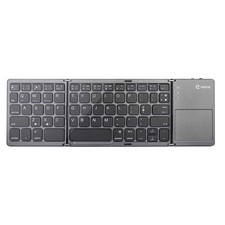 Wireless Keyboard Folding Rechargeable Portable Compact for Tablets