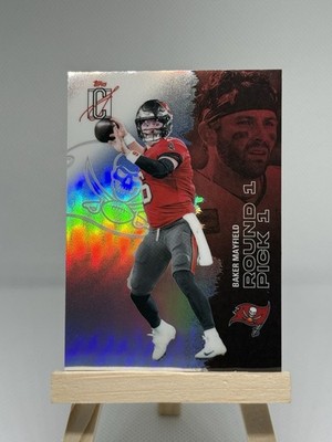 2025 Topps Signature Class - Baker Mayfield Refractor #50 Buccaneers