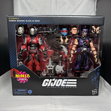 Hasbro G.I. Joe Classified Series Cobra Ninjas Slice & Dice Action Figure 2-Pack