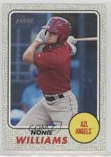 2017 Topps Heritage Minor League Edition Gray 18/25 Nonie Williams #82 fm0