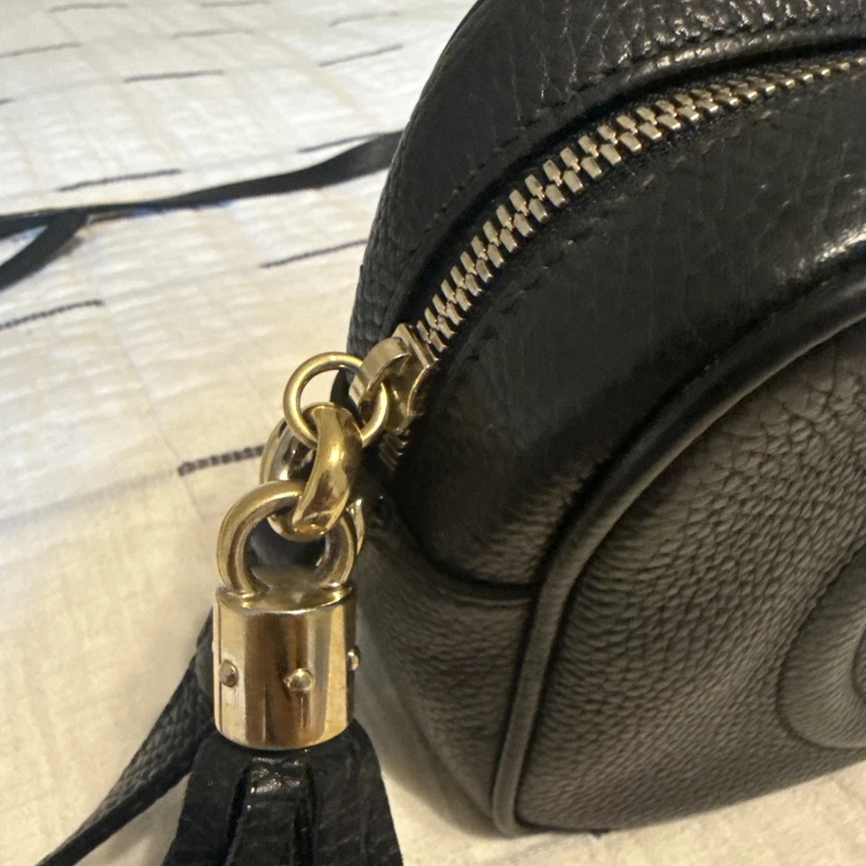 GUCCI SOHO LEATHER CROSSBODY BAG 308364/520981 - Image 2 of 4