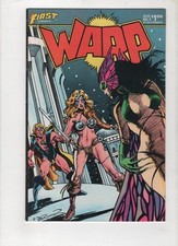 Warp #5, 1st Grimjack Cameo, 1st Munden's Bar, FN- 5.5, 1st Print, 1983, Scans