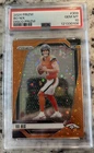 2024 Panini Prizm - Rookies Bo Nix #309 Orange Disco Prizm (RC) PSA 10 GEM MINT