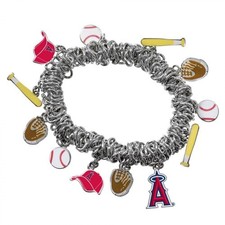 Game Time 101442 MLB LA Angels Stretch Bracelet
