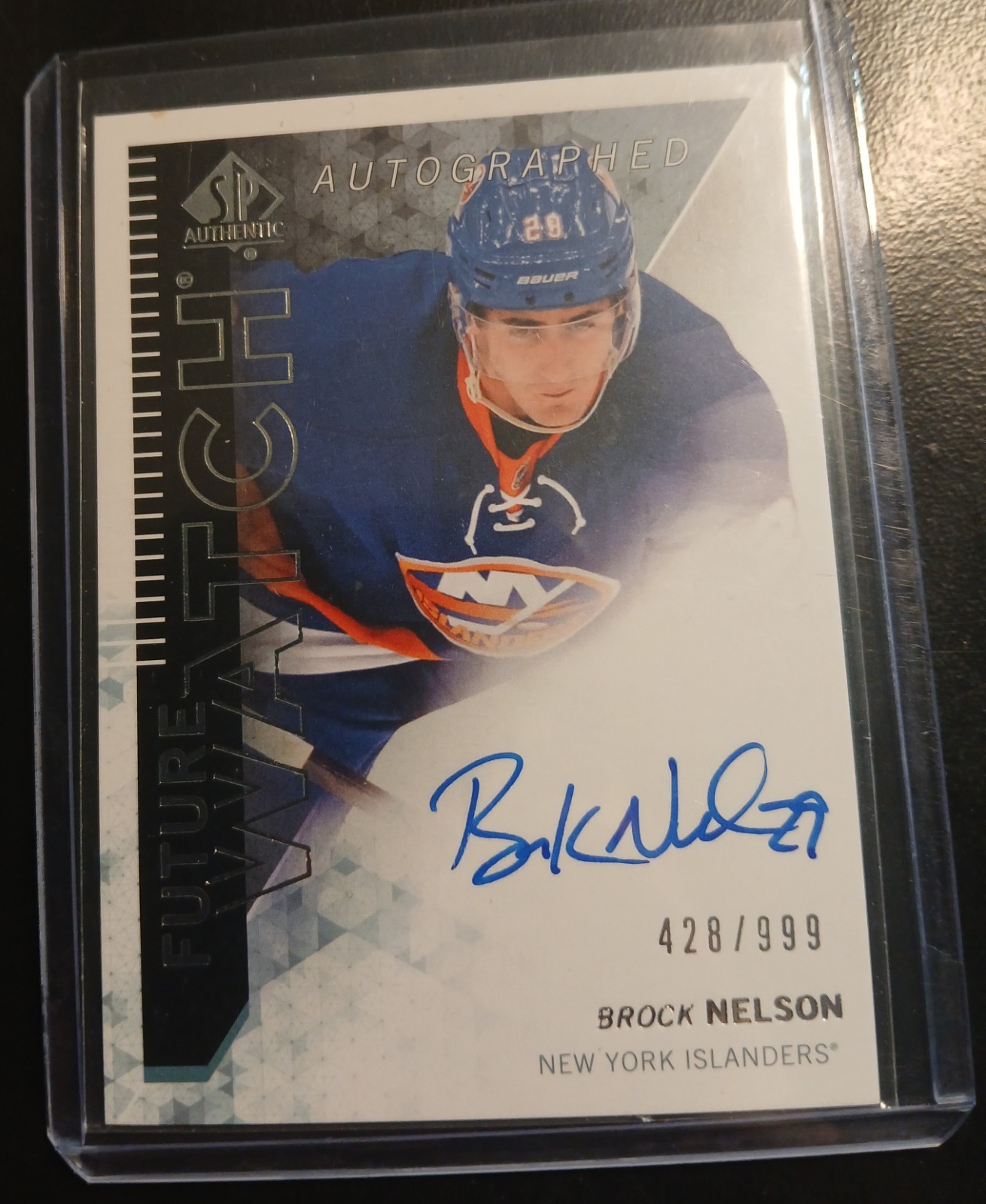 2013-14 SP Authentic Future Watch #294 Brock Nelson RC AUTO /999 