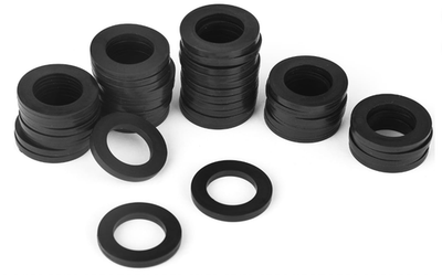 #ad 40 Pcs Garden Hose Washer Hose Gasket Washers Abrasion Resistant Silicone O Ri $6.49