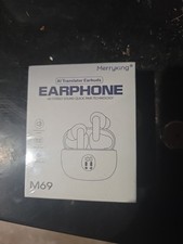 AI Translator Earbuds Merryking M69, New Sealed Box