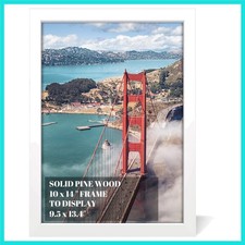 10x14 inch Wood Picture Frames for Wall Hanging,Diamond Painting Frames Recta...