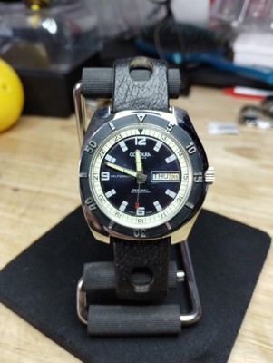 CORDURA Sea-Gull 1970s Swiss Made Automatic Date Size 42 mm.