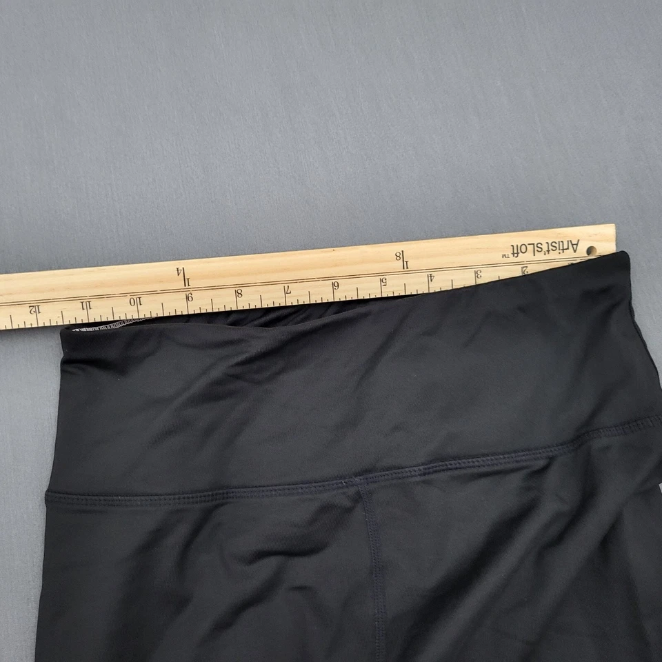 Calvin Klein Legging Womens S Low Rise Capri Wick Performance Pull On Black - Image 4 of 4