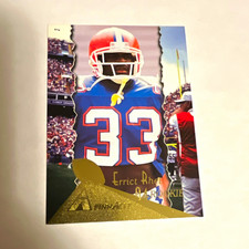 1994 Pinnacle Errict Rhett Rookie RC #212 Tampa Bay Buccaneers NFL Card. rookie card picture